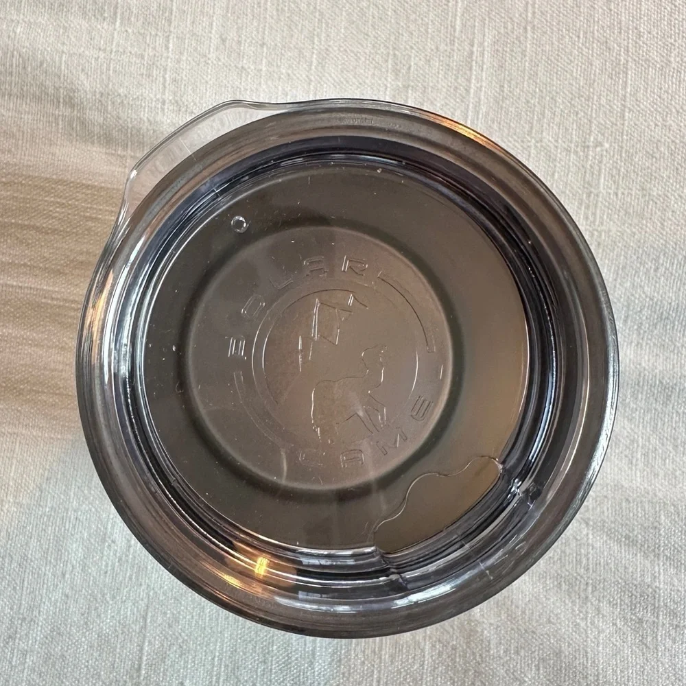 White 10oz. Polar Camel Tumbler with Clear Lid